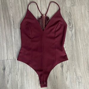 Tank Top open back Bodysuit
